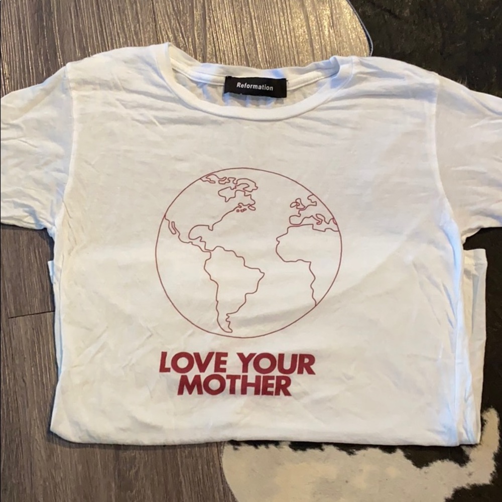 Reformation “Love Your Mother” tee